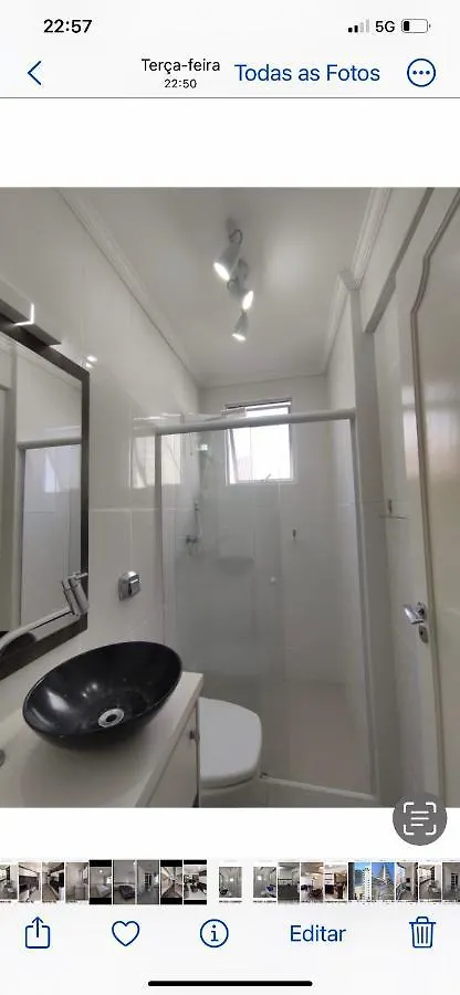 Ap De Fundos Em Condominio Beira Mar Com Garagem, Wifi E Tv A Cabo Balneário Camboriú Apartamento